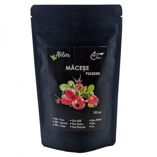 Macese pulbere, 125g, Sanoviva Farma — preț și oferte