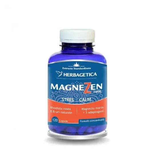 Magnezen Stres Calm, 120 capsule, Herbagretica HERBAGETICA — preț și oferte
