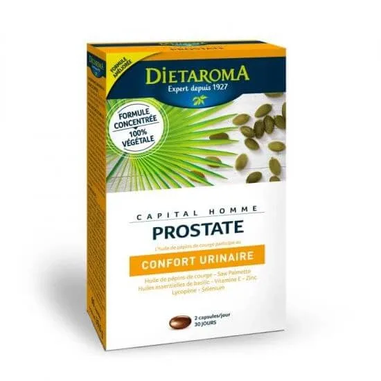 Prostata Capital Homme, 60 capsule, Dietaroma Laboratoires Dietaroma — preț și oferte