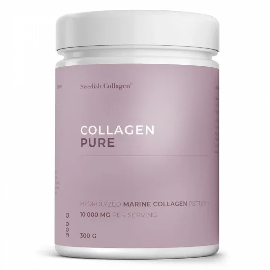 Pulbere de colagen hidrolizat Pure 10.000 mg, 300 g, Swedish Collagen — preț și oferte