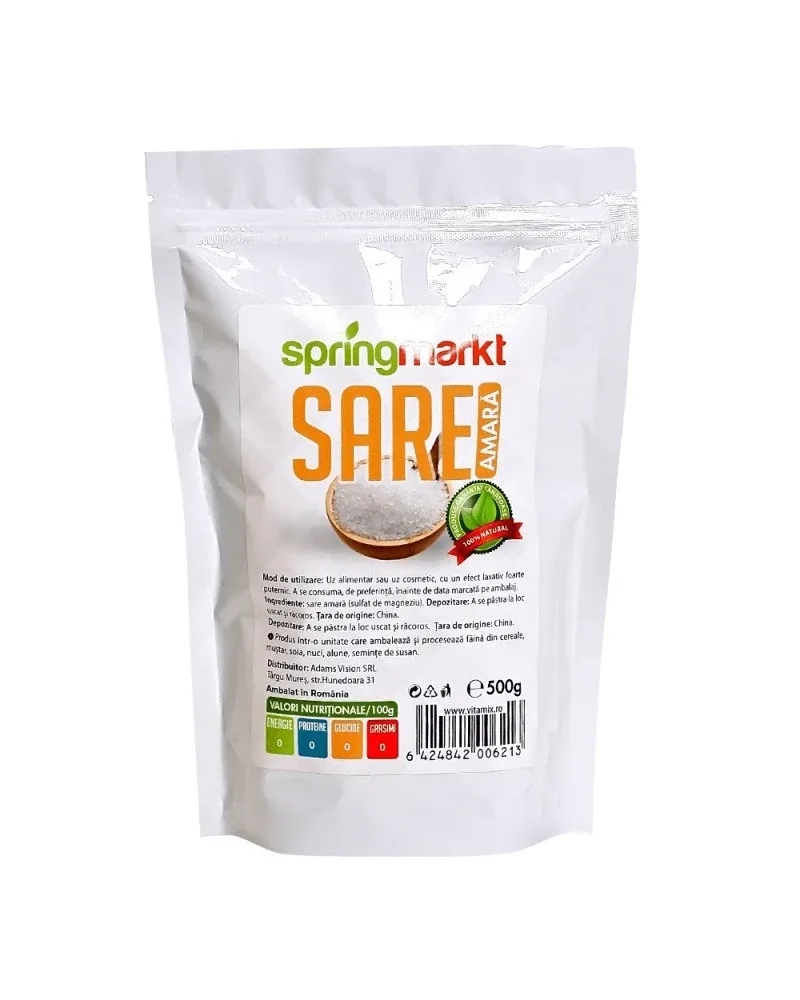 Sare amara, 500 g, Spring Mark springmarkt — preț și oferte