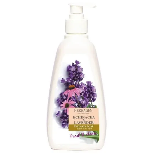 Sapun lichid intim cu extract de lavanda si echinacea, 500 ml, Herbagen — preț și oferte