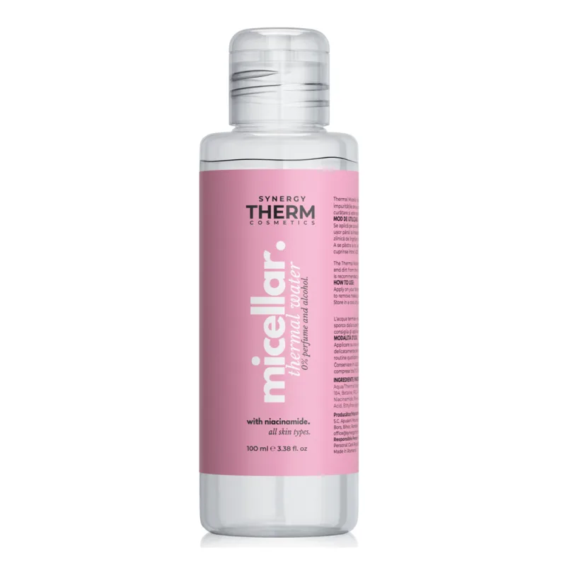 Apa termala micelara, 100 ml, Synergy Therm — preț și oferte