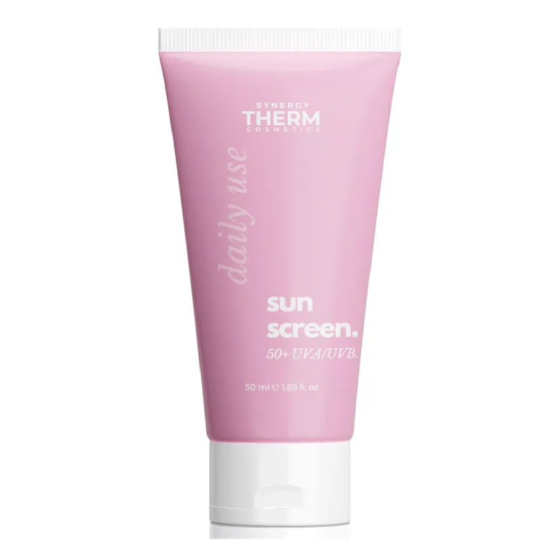 Crema pentru fata, Daily Use Sunscreen 50+, 50 ml, Synergy Therm — preț și oferte