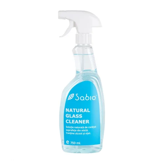 Solutie naturala de curatat suprafete din sticla, 750 ml, Sabio — preț și oferte