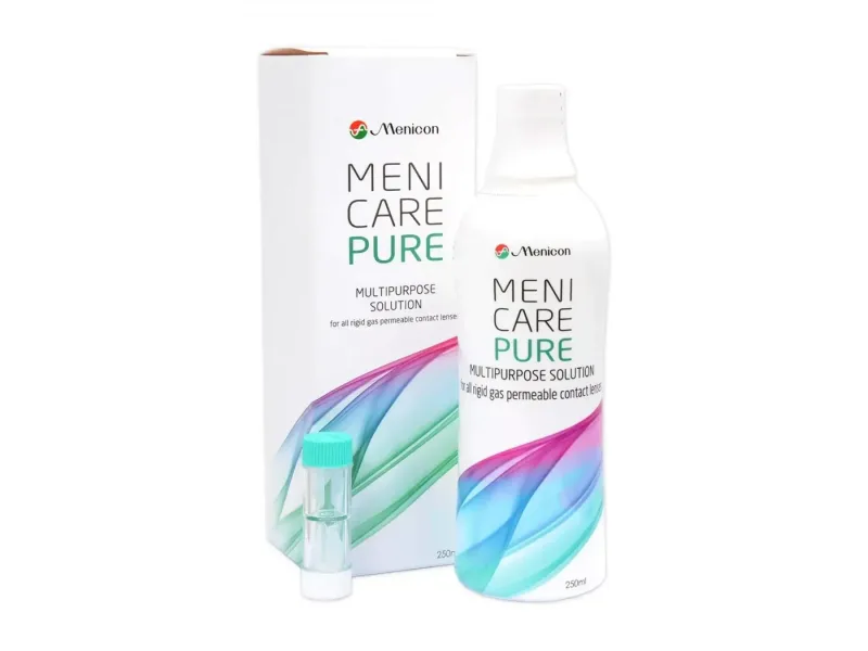 Soluție multifuncțională MeniCare Pure, 250 ml, Menicon — preț și oferte