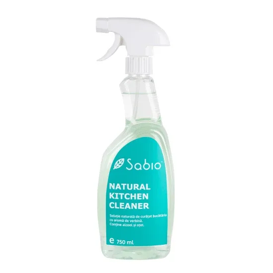 Solutie naturala de curatat bucataria cu aroma de verbina, 750 ml, Sabio — preț și oferte