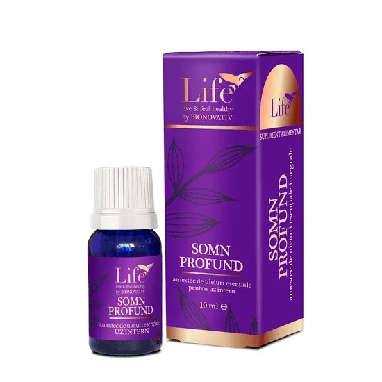 Somn profund, amestec de uleiuri esentiale, 10 ml, Bionovativ DVRPharm — preț și oferte