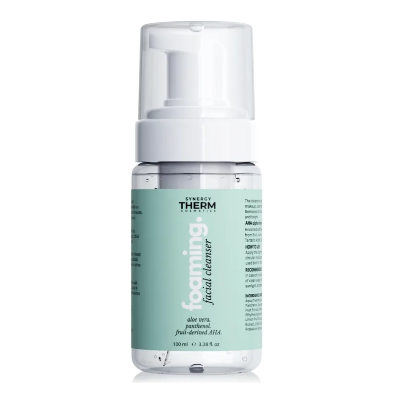 Spuma curatare ten, Mini Foaming Facial Cleanser, 100ml, Synergy Therm — preț și oferte