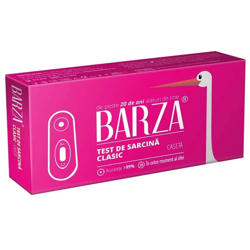 Test de sarcina caseta, 1 bucata, Barza — preț și oferte