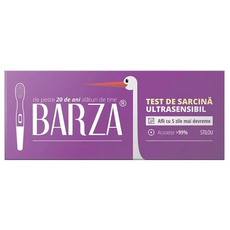 Test de sarcina stilou ultrasensibil, 1 bucata, Barza — preț și oferte