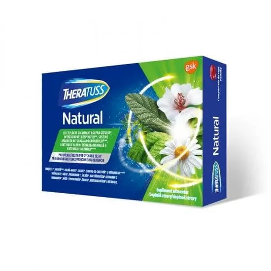 Theratuss Natural, 16 comprimate, Gsk — preț și oferte