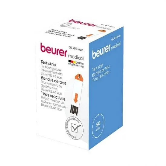 Teste glucoza GL44, 50 bucati, Beurer — preț și oferte