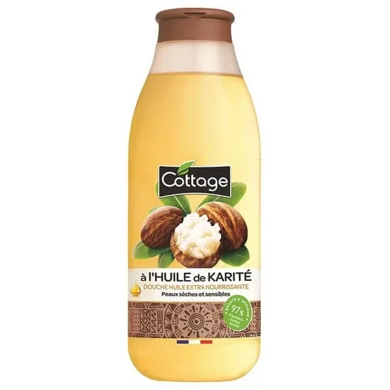 Ulei de dus nutritiv Karite Oil, 560 ml, Cottage — preț și oferte