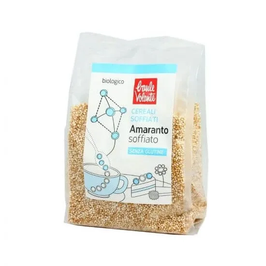 Amarant bio expandat fara gluten, 100 g, Baule Volante — preț și oferte