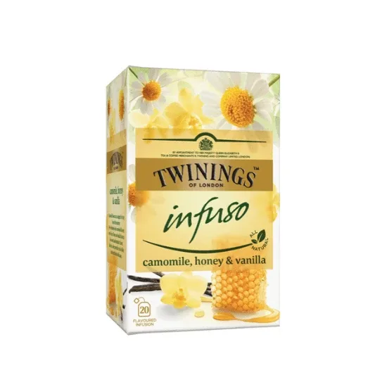 Ceai Infuzie cu aroma de musetel, miere si vanilie, 20 plicuri, Twinings — preț și oferte