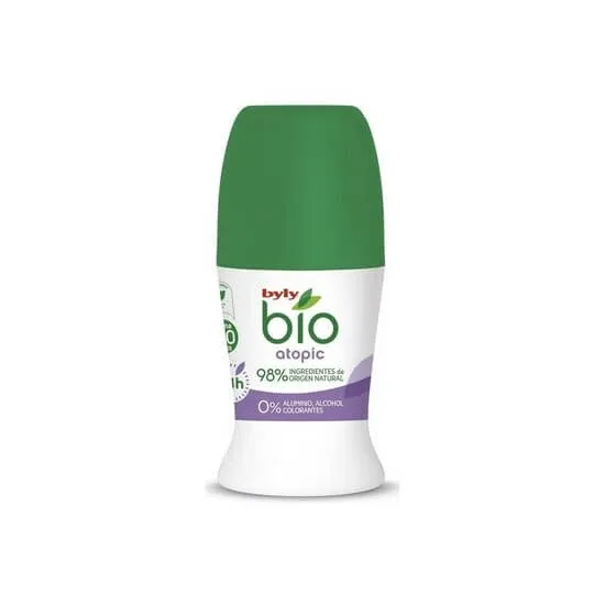 Deo roll-on bio pentru piele cu tendinta atopica, 50 ml, Byly — preț și oferte
