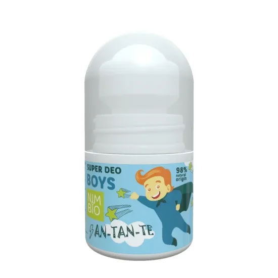 Deodorant natural pentru copii An-Tan-Te Boys +6 ani, 30 ml, Nimbio — preț și oferte