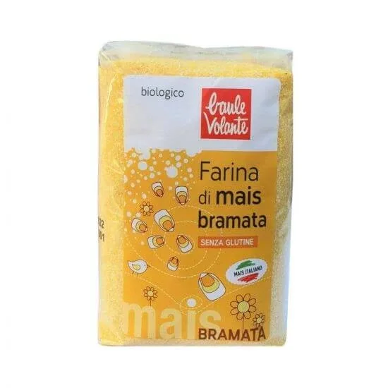 Faina bio de porumb Bramata  fara gluten, 500 g, Baule Volante — preț și oferte