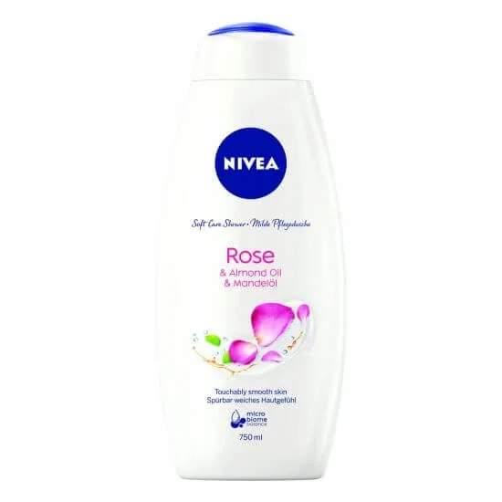 Gel de dus Rose & Almond Oil, 750 ml, NIvea — preț și oferte
