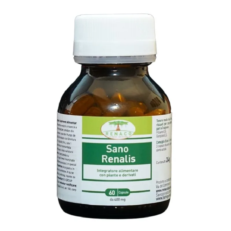 Sano Renalis, 60 capsule, Renaco — preț și oferte