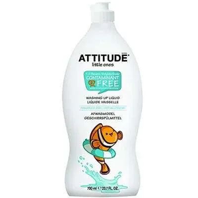 Lichid pentru spalat vase si biberoane, 700 ml, Attitude — preț și oferte