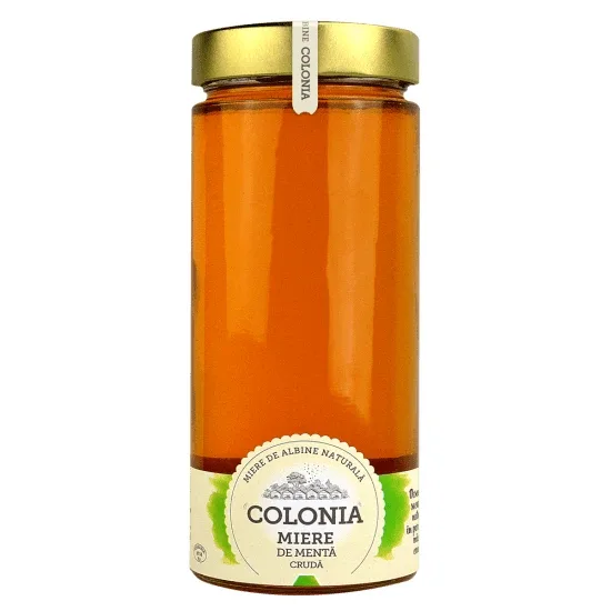 Miere de menta cruda, 800 g, Colonia — preț și oferte
