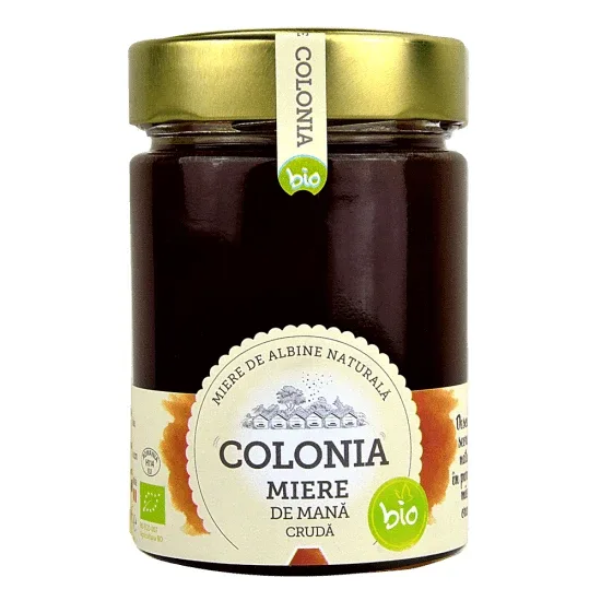 Miere de mana bio cruda, 420 g, Colonia — preț și oferte
