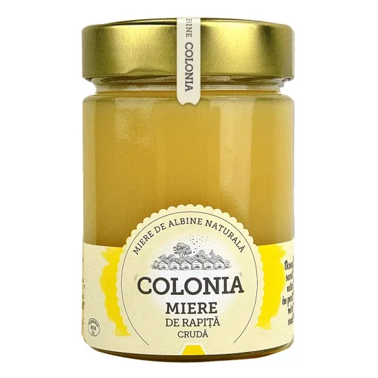 Miere de rapita cruda, 420 g, Colonia — preț și oferte