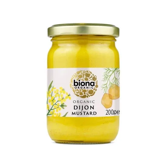 Mustar bio Dijon, 200 g, Biona Organic — preț și oferte