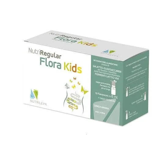 NutriRegular Flora Kids, 10 flacoane, Nutrileya — preț și oferte