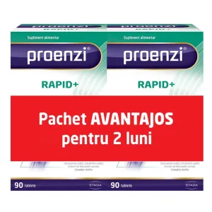 Pachet Proenzi ArtroStop Rapid+ Pack, 2 x 90 capsule, Walmark