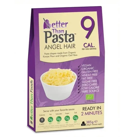 Paste din Konjac Angel Hair, 385 gr, Better than Foods — preț și oferte