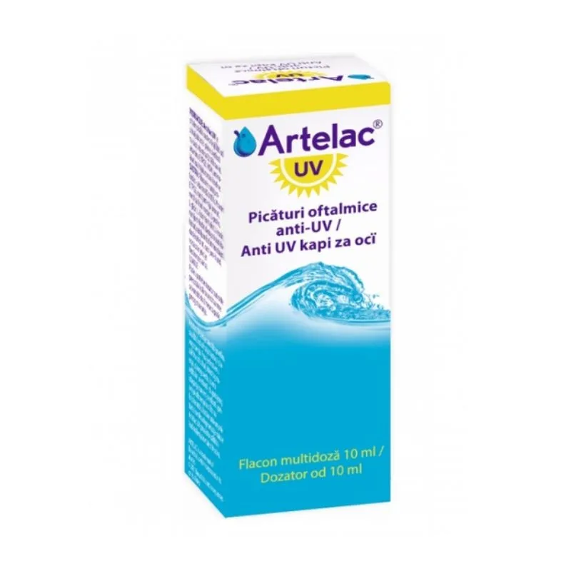Picaturi oftalmice Artelac UV, 10ml, Bausch&Lomb BAUSCH & LOMB — preț și oferte