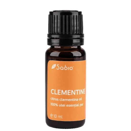 Ulei 100% pur esential Clementine, 10 ml, Sabio — preț și oferte