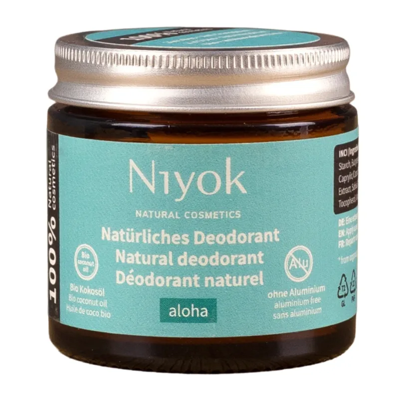 Deodorant crema Aloha, 40ml, Niyok — preț și oferte