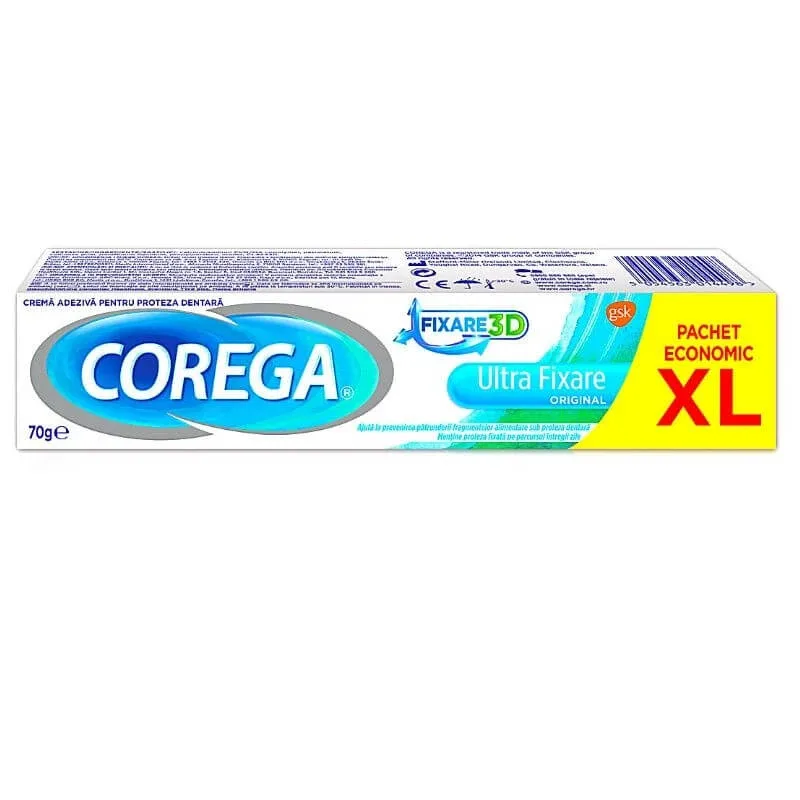 Corega Ultra Fixare 70g — preț și oferte
