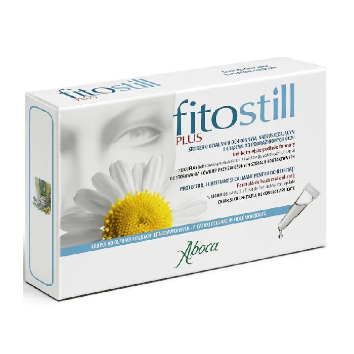 Picaturi pentru ochi, Fitostill Plus, 10 fiole*5ml, Aboca — preț și oferte