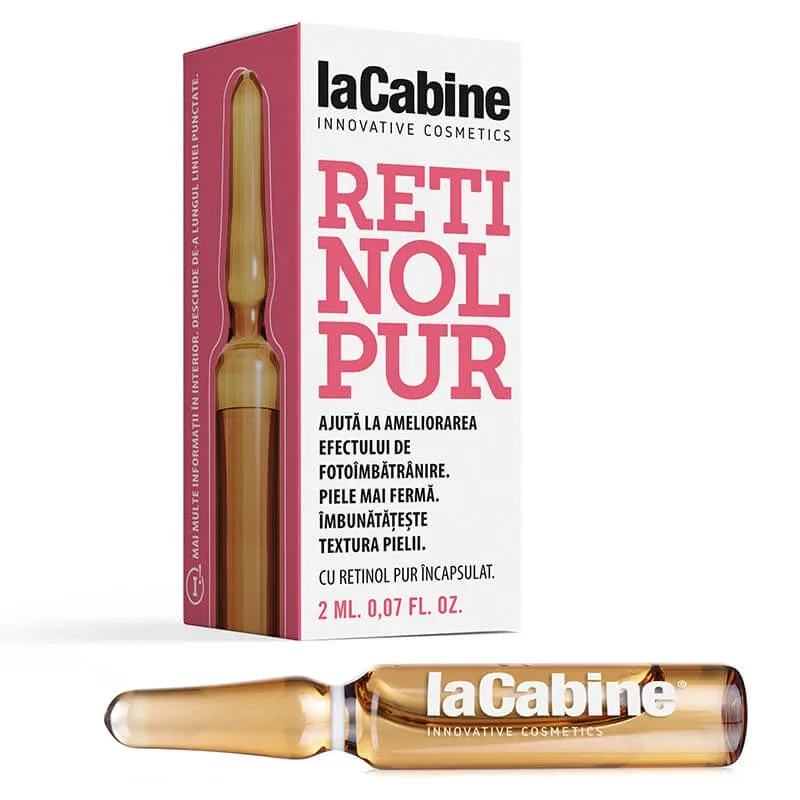 Fiolă pentru ten Pure Retinol, 1 fiolă x 2 ml, La Cabine — preț și oferte