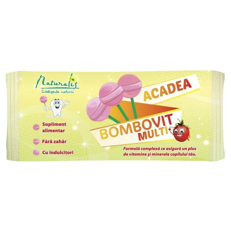 Naturalis Acadea Bombovit Multi, 6g x 1 acadea — preț și oferte