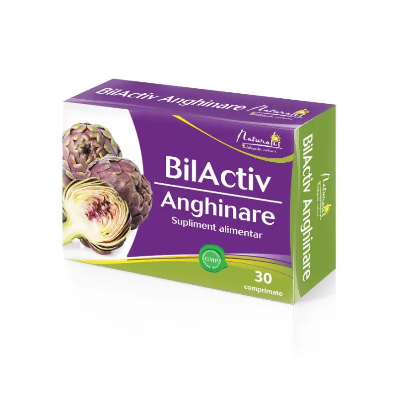 Naturalis BilActiv Anghinare x 30 compr. — preț și oferte