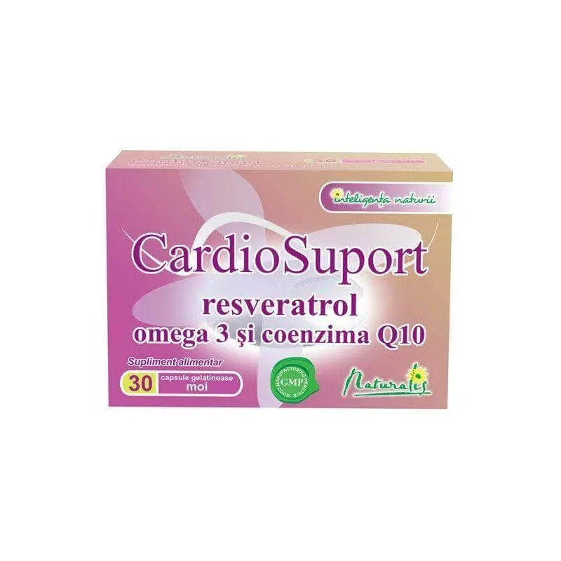 Naturalis CardioSuport x 30 caps. gel. moi — preț și oferte