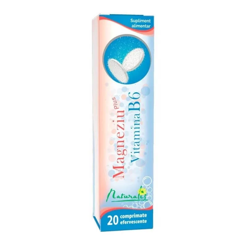 Naturalis Mg+ Vit. B6 x 20 compr. eff. — preț și oferte