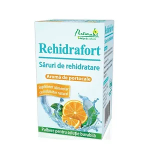 Naturalis Rehidrafort aroma portocale x 10 plicuri x 5 g pulb. pt. sol. buvabila
