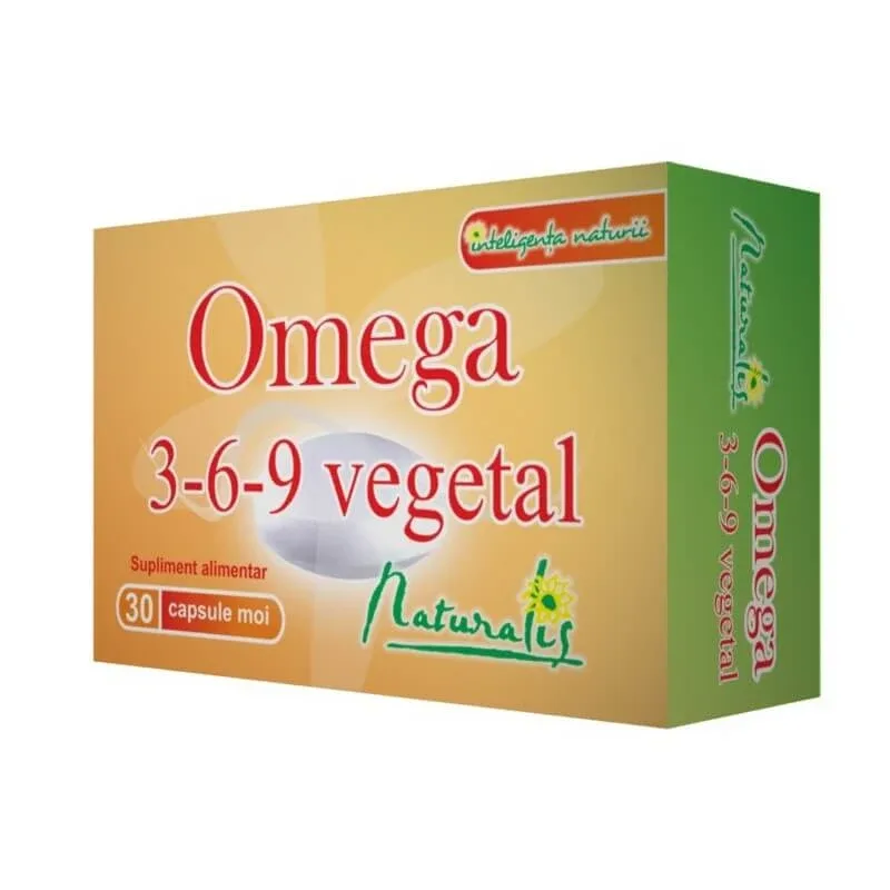 Naturalis Omega 3-6-9 vegetal x 30 caps. moi — preț și oferte
