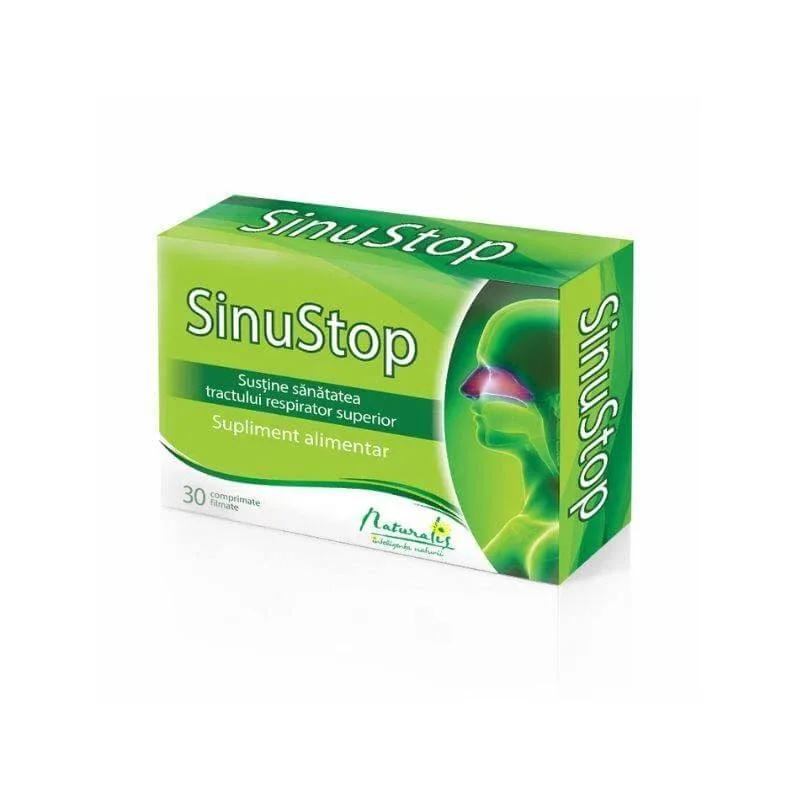 Naturalis SinuStop x 30 compr. film. — preț și oferte