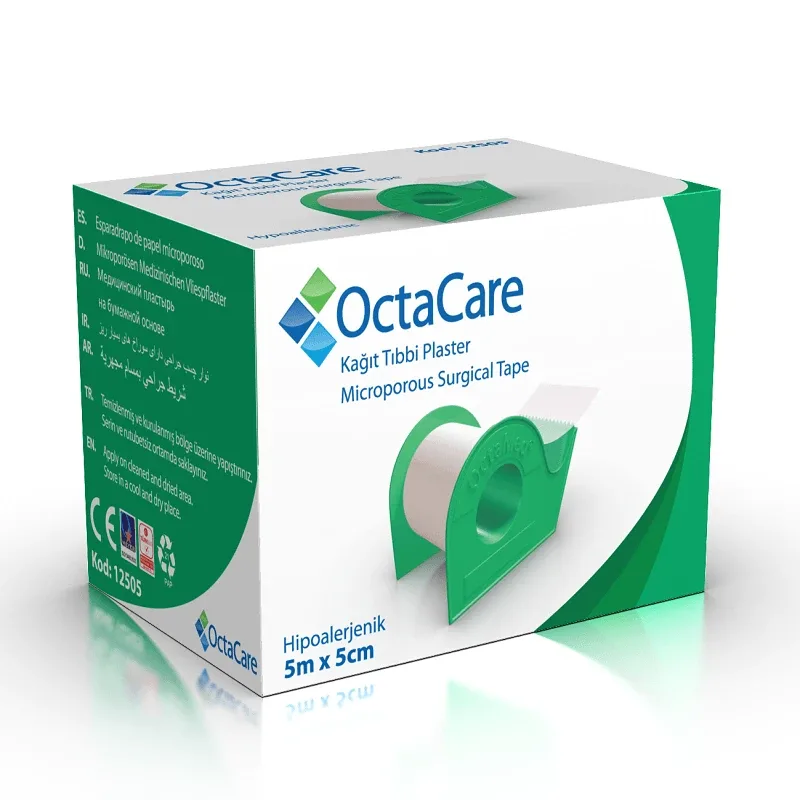 Octa banda adeziva hartie 5 m x 5 cm Octacare — preț și oferte