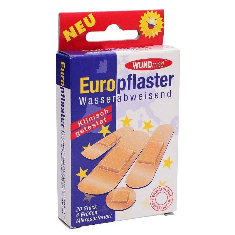 Plasturi textili combinati x 20 buc. WUNDMED — preț și oferte