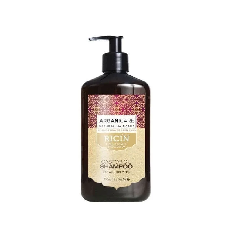 Sampon cu ulei de ricin x 400ml, Arganicare — preț și oferte