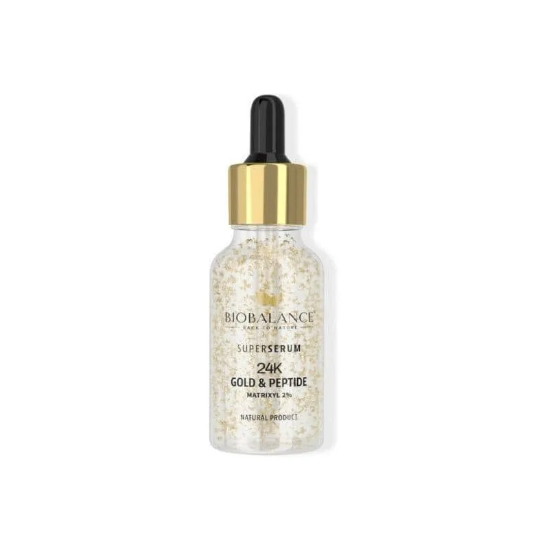 Super Serum 24K Gold - Peptide 2%x 30ml, Bio Balance — preț și oferte